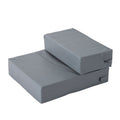 Hundetreppe klappbar Katzentreppe Einstiegshilfe 20 cm Hoch 2 Stufen für Bett, Sofa, Couch und Auto Grau