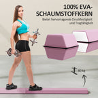 236 cm Klappbarer Schwebebalken für Jugendliche 80kg Rosa