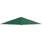 Ersatzdach für Gartenpavillon, 8 Wasserabflusslöcher, einfache Montage, Polyester, grün, 2,98 x 2,98 m