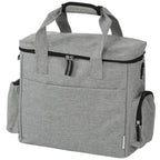 Dog Travel Bag, Waterproof Walking Bag with Multiple Pockets, Two Food Containers and Collapsible Bowl for Cat Puppy