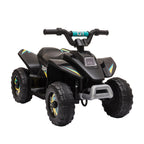 Kinder Quad Elektro 6V Kinderquad mit Vorwärts-, Rückwärtsfunktion für Kinder 1,5-3 Jahre bis 20 kg Schwarz