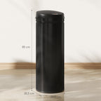 50L Stainless Steel Sensor Bin - Black