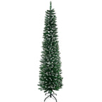 Weihnachtsbaum 190 cm, hoch realistisch, 570 Zweige, feuerfest, stabile Basis, Grün