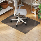 Chair Mat for Hard Floors, 90 x 120 cm Non-Slip Floor Mats for Wood/Tile Protection, Office & Home, Black