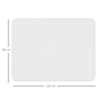 Chair Mat for Hard Floors, 90 x 120 cm Non-Slip Transparent Floor Mats for Wood/Tile Protection, Office & Home