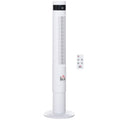 Turmventilator, Standventilator mit 3 Belüftungsstufen, Fernbedienung, 50W Ventilator mit 12H Timer, LCD-Anzeige, 85° Oszillation, für Schlafzimmer, Weiß