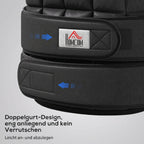 Gewichtsweste 10 KG verstellbare Trainingsweste mit herausnehmenbar Gewichten Schwarz