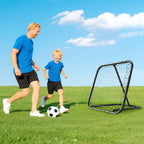 Angle Adjustable Rebounder Net Goal Training Set Football, Baseball