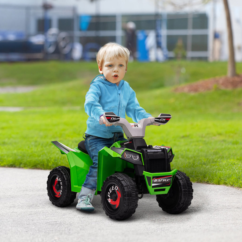Elektro-Kinderquad, 2,5 km/h, Vorw?rts- & R¨¹ckw?rtsgang, f¨¹r 18-36 Monate, Gr¨¹n