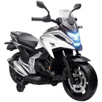 Elektro-Kindermotorrad, Honda, 3 km/h, Musik & Licht, 3-6 Jahre, bis 30 kg, Wei?
