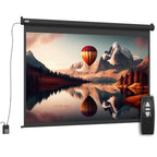 Beamer-Leinwand, Projektionsleinwand, 84", 4:3, 171x130 cm, Schwarz