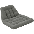 Sitzkissen, Außensitzkissen für Hängekorb und Schaukelstühle, Outdoor-Polsterkissen, Grau