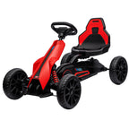 Kinder Elektro Gokart 12 V 3-5km/h Go Kart für 3-8 Jahre, Rot