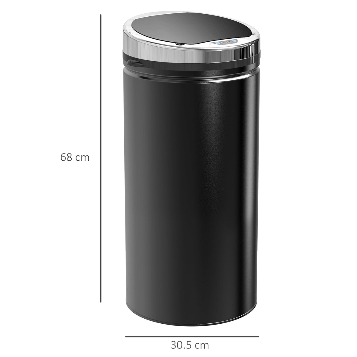 42 L Sensor M¨¹lleimer, Automatischer Abfalleimer, Rostfreier K¨¹cheneimer mit Infrarotsensor, f¨¹r K¨¹che, Esszimmer