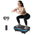 Vibrationsplatte f¨¹r Fitness¨¹bungen, Bluetooth-Funktion, Fernbedienung, 99 Geschwindigkeitsstufen, Kunststoff, Stahl, Schwarz