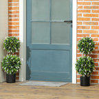 2er-Set K¨¹nstliche Pflanzen, UV-best?ndige Kunstpflanze im Blumentopf, 70 cm Zimmerpflanze f¨¹r Wohnzimmer, Garten