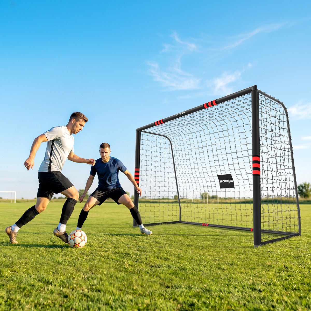 Fußballtor für Garten Groß 300 x 200 cm Jugendliche & Erwachsene