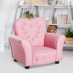  Kids Toddler Chair Sofa Children Armchair Seating Relax Playroom Seater Girl Princess Pink