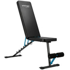 Hantelbank verstellbar Trainingsbank mit Beinstrecker 7-Fach Rückenlehne, verstellbar Polster 300 kg Last