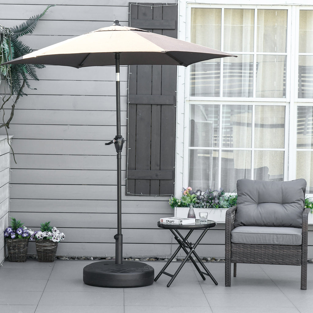 Sonnenschirmst?nder Sonnenschirmhalter, wetterbest?ndig, bef¨¹llbar, ?55 x 38H cm, Schwarz