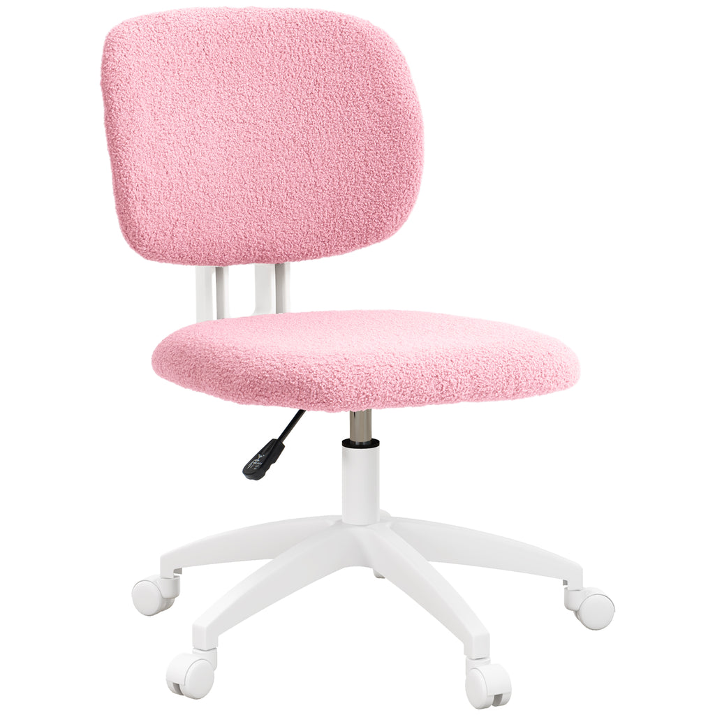 B¨¹rostuhl Computerstuhl drehbar, h?henverstellbar, 48 cm x 53 cm x 80-90 cm, Rosa