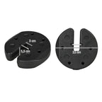 Total 12KG Gazebo Weights Set of 4, Weights for Gazebo Legs with Reinforce Pins and Carry Belt, for Canopies Tents