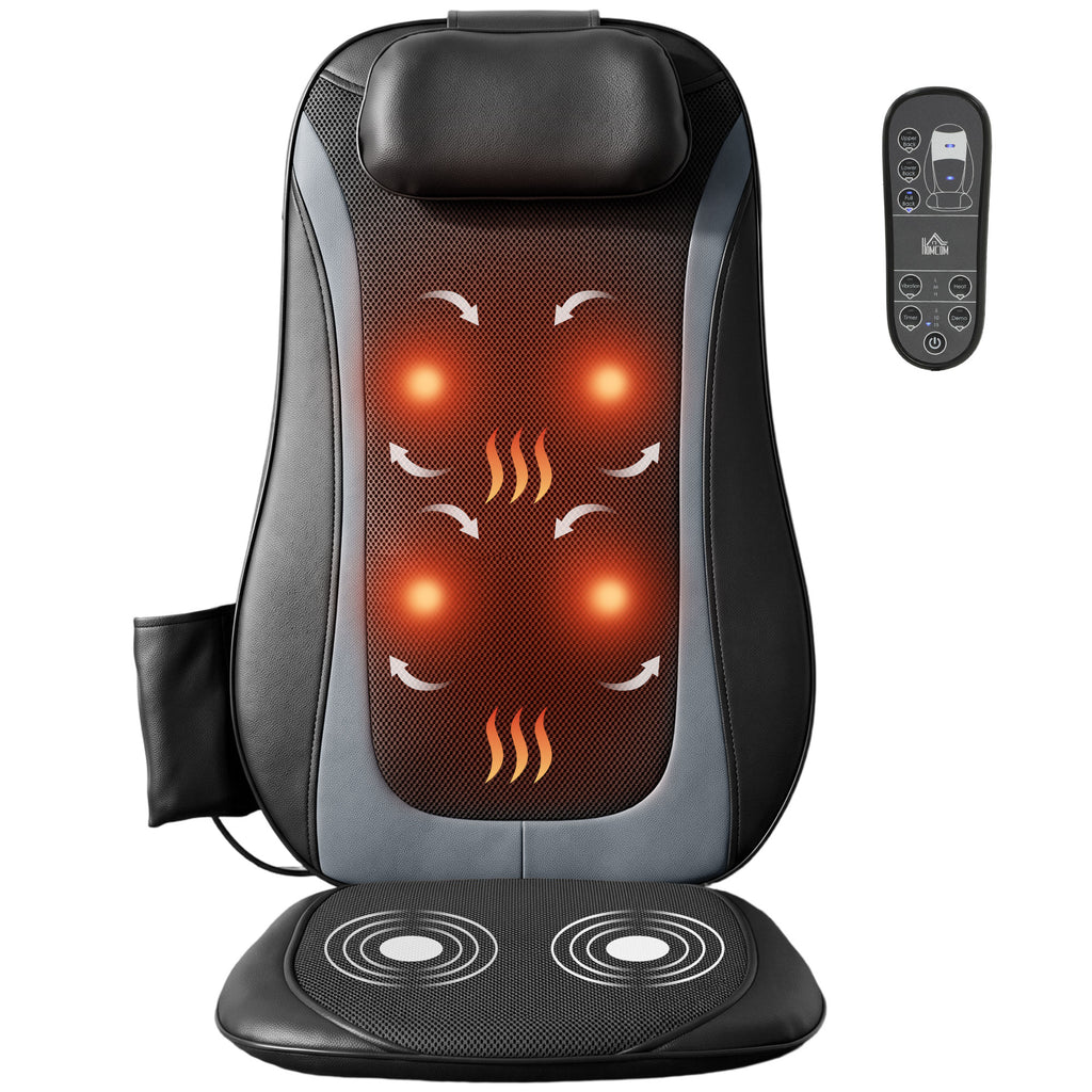 Massagesitzauflage Shiatsu mit Wärme, Tiefenmassage, Massagegerät