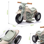 Kinder Elektro-Motorrad, 6V Kindermotorrad mit Musik, Blasen 2,5-3 km/h, f¨¹r 2-5 Jahre Kinder