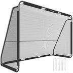 Fußballtor für Garten 300 x 200 cm Reißfestem Tornetz Outdoor Tor