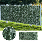 240 cm Artificial Leaf Screen - Green