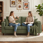 2-Sitzer-Sofa, 170 cm Couch mit Kord-Optik, Breite, Tiefe Sitzfläche