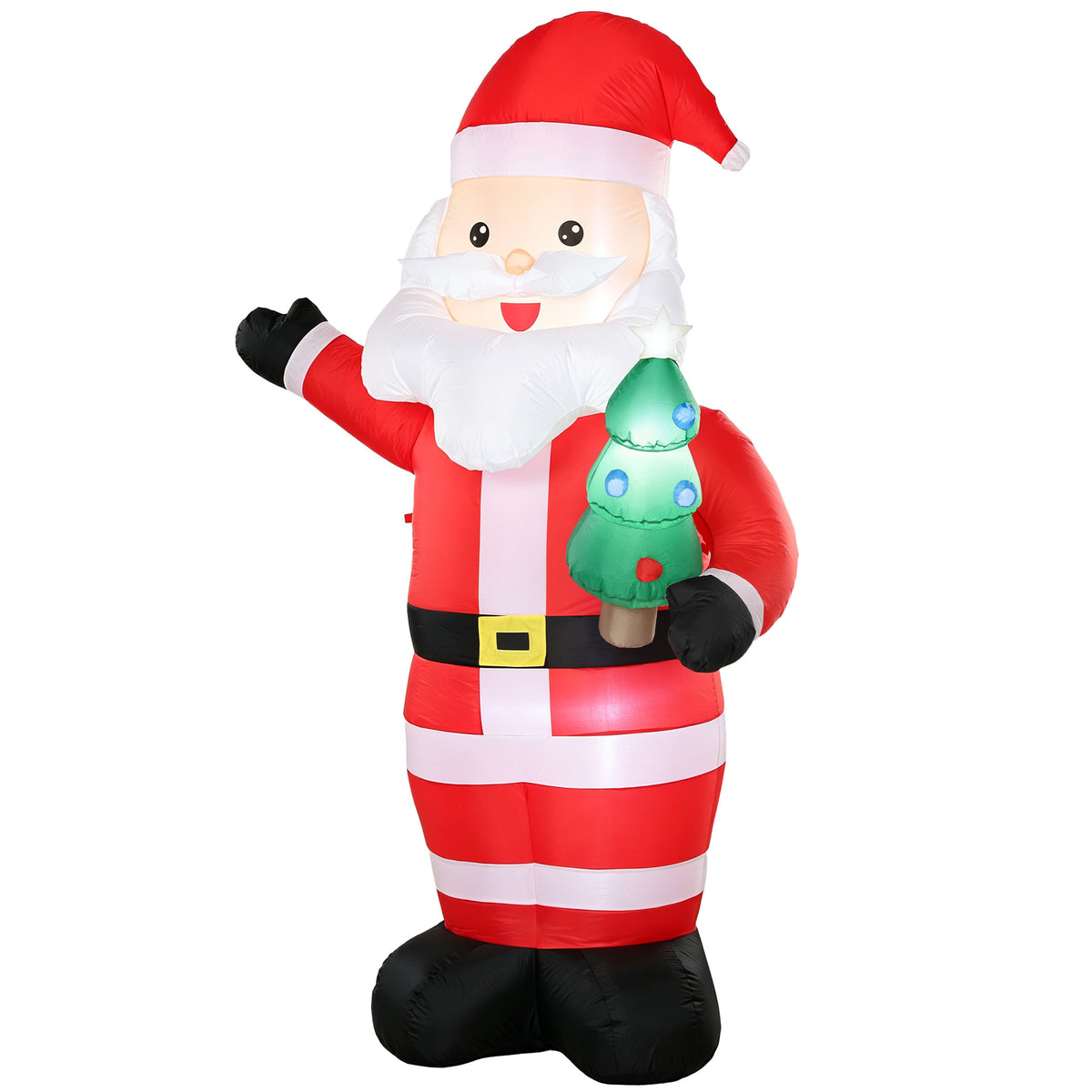 Aufblasbarer Weihnachtsmann, 2,43 m, für Innen und Außen