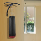 Boxsackhalterung Wandhalterung Boxsack Sandsack Halterung Tragkraft Stahl Schwarz 93 x 47 x 51 cm