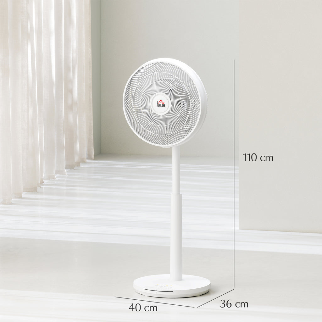 Ventilator, Klimaanlage, 3 Modi, LED-Anzeige, schwenkbar, Kunststoff, Weiß