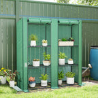 Three-Tier Mini Greenhouse - Green