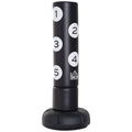 5.8ft Free Standing Boxing Target Punch Bag Heavy Duty Stand Sparring Kick Martial Arts Gym Training Equipment