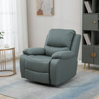 Relaxsessel mit Neigungsverstellung bis 135¡ã 360 Grad drehbar 93 cm x 100 cm x 98 cm Stahlgestell Gr¨¹n
