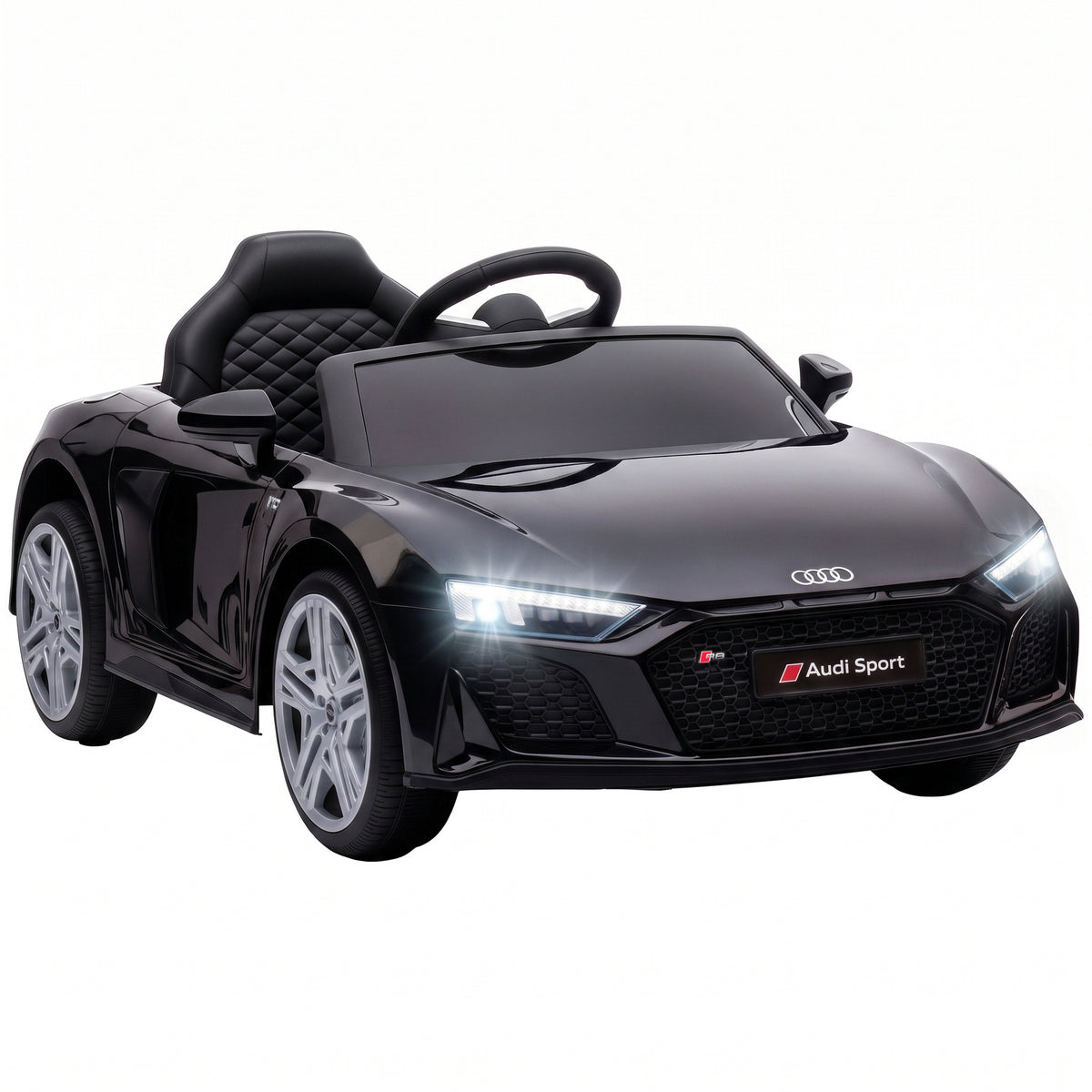 Kinder Elektroauto Audi R8 12V Kinderauto Fernbedienung Schwarz