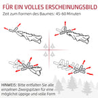 7ft Snow-Covered Unlit Artificial Christmas Tree