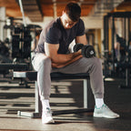 Kurzhantel Set 30KG Hantelset mit Hantelscheiben f¨¹r Zuhause B¨¹ro Fitnessstudio Stahl Kunstleder Schwarz Krafttraining